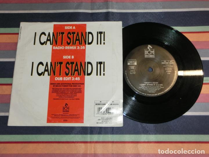 Discos de vinilo: TWENTY 4 SEVEN - I CANT STAND IT ! REMIX - Foto 2