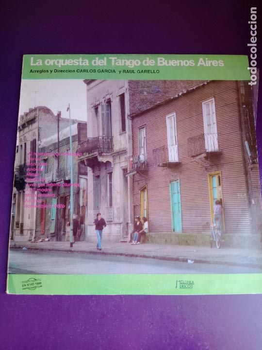 Disques de vinyle: La Orquesta Del Tango De Buenos Aires &lrm;&ndash; En Vivo 1990 - LP MELOPEA ARGENTINA, SIN ESTRENAR