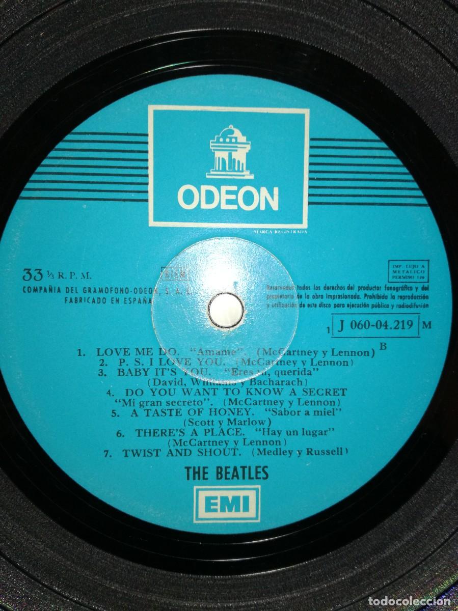 Discos de vinilo: THE BEATLES-EDICION ESPA&Ntilde;OLA - Foto 4