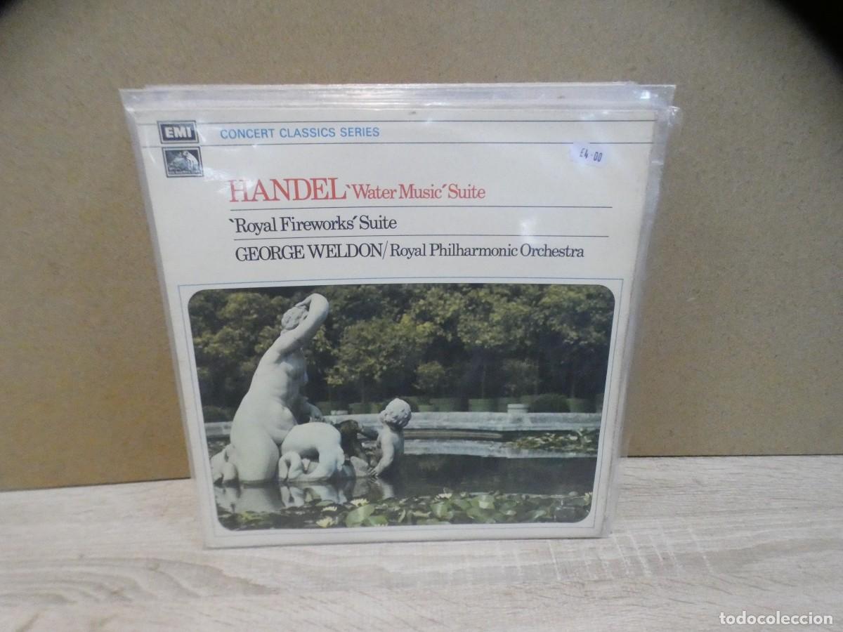 Vinyl records: ARKANSAS1980 BOXX 229 LP UK MUY ANTIGUO BUEN ESTADO GENERAL HAENDEL WATER MUSIC