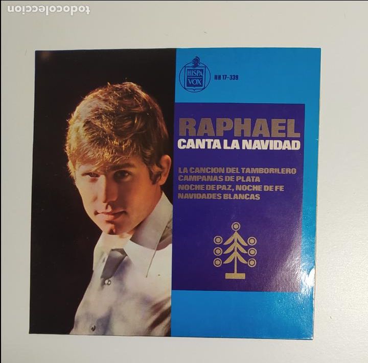 Discos de vinilo: RAPHAEL CANTA LA NAVIDAD. E.P. TDKDS27F - Foto 1