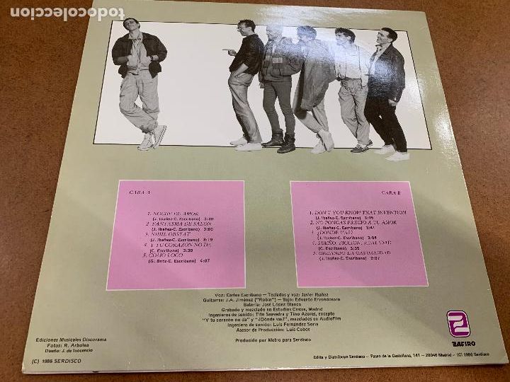 Discos de vinilo: LITUS VAN. Antiguo disco de vinilo. - Foto 2
