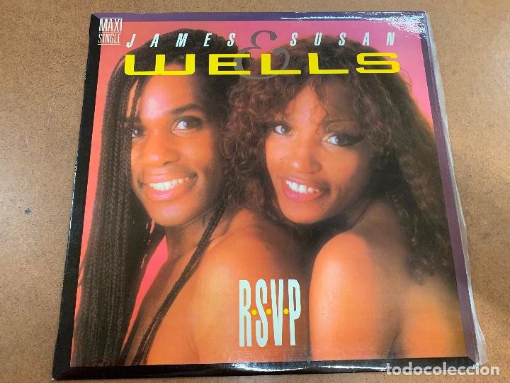 Discos de vinilo: JAMES Y SUSAN WELLS. Antiguo disco de vinilo. - Foto 1