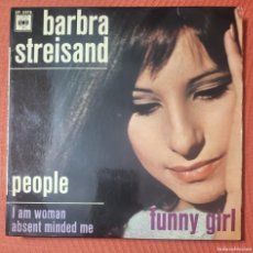 Discos de vinilo: BARBRA STREISAND EP SELLO CBS EDITADO EN FRANCIA...