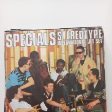 Discos de vinilo: SPECIALS - STEREOTYPE (7”) SINGLE 45 RPM 1980 SKA