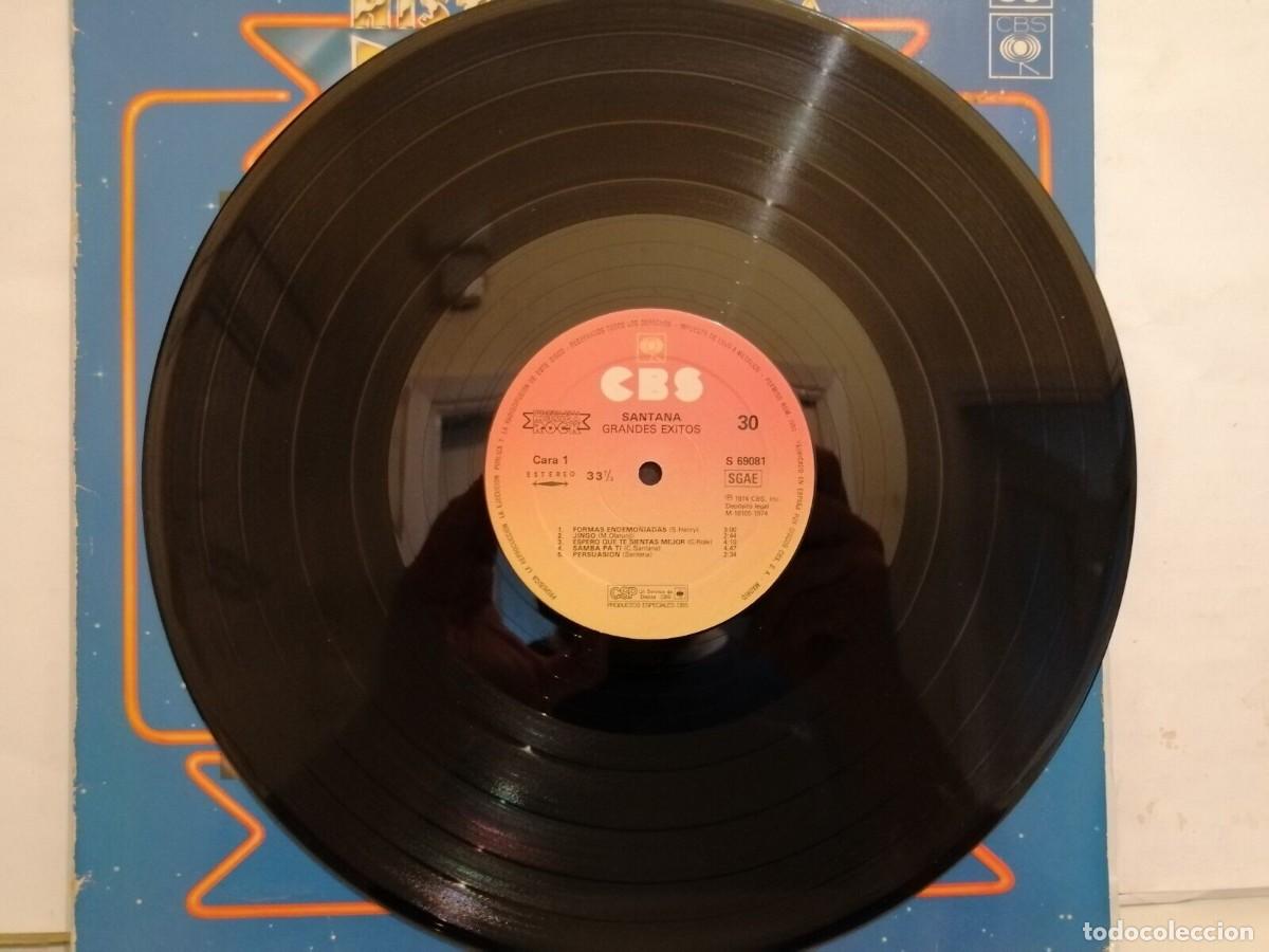 Discos de vinilo: Santana - Grandes Exitos - LP - 1982 - Foto 3