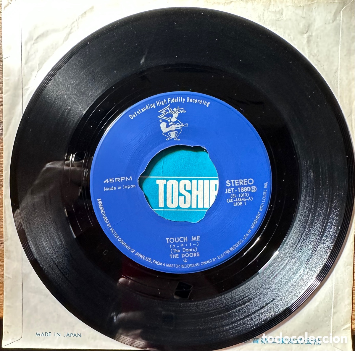 Discos de vinilo: The Doors. Singles japon&eacute;s del a&ntilde;o 1968 - Foto 3