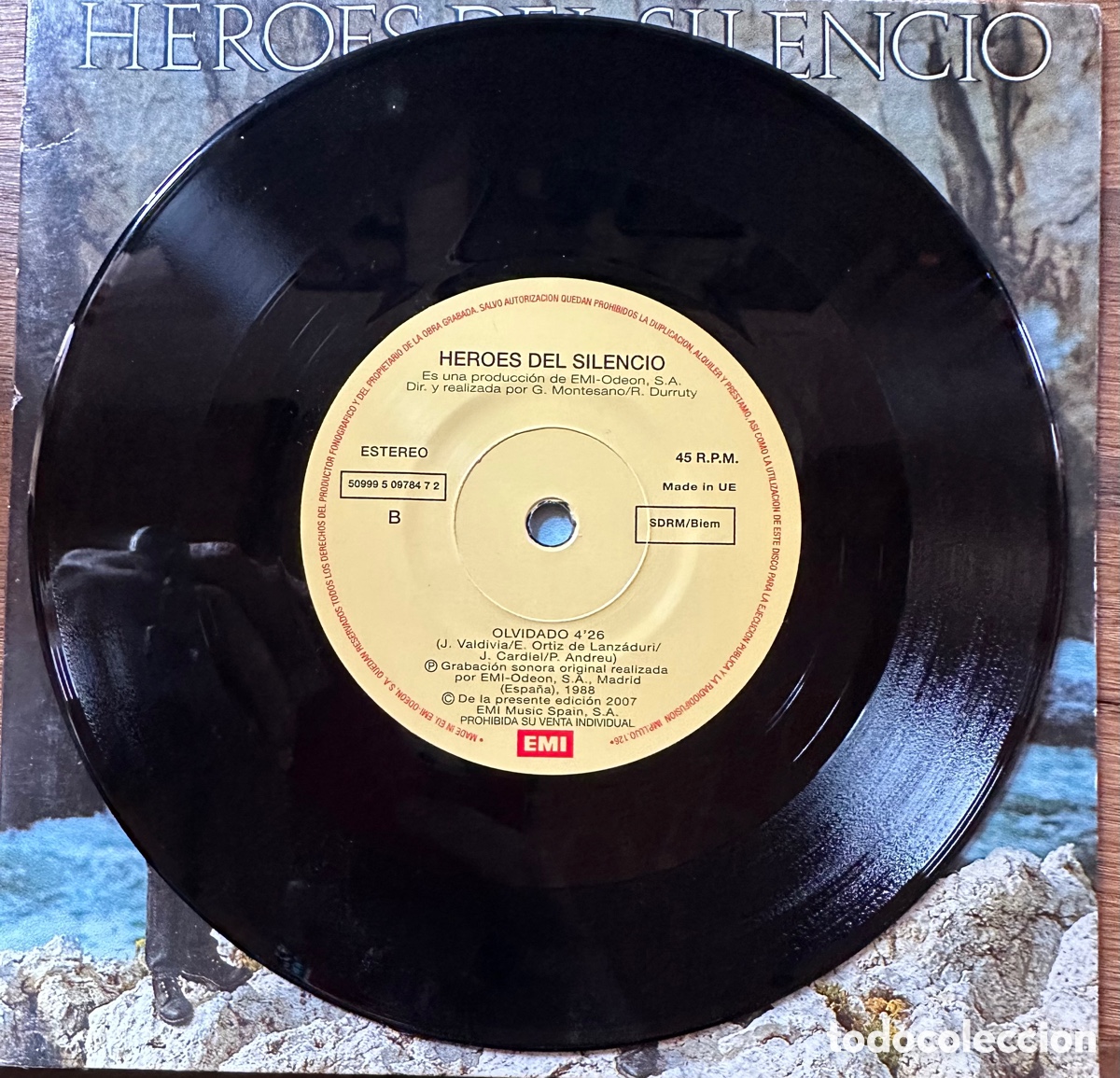Discos de vinilo: H&eacute;roes Del Silencio. Flor Venenosa - Foto 4