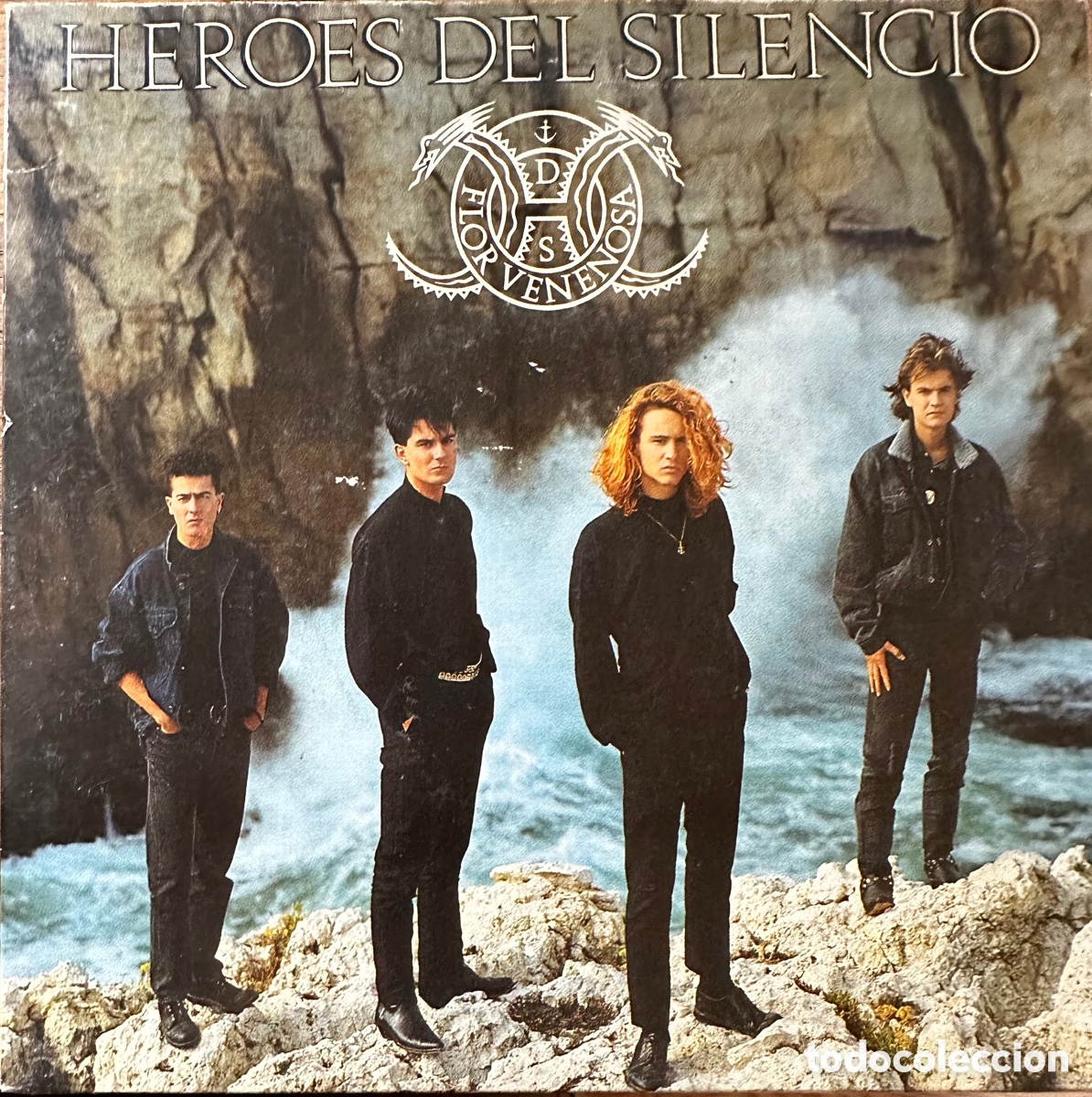Discos de vinilo: H&eacute;roes Del Silencio. Flor Venenosa - Foto 1