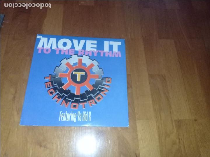 Discos de vinilo: Technotronic featuring ya kid k-move It to the rhythm.maxi - Foto 1