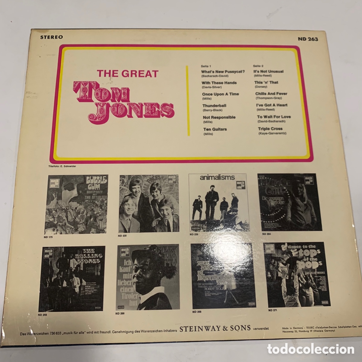 Discos de vinilo: Lp the great tom jones - Foto 2