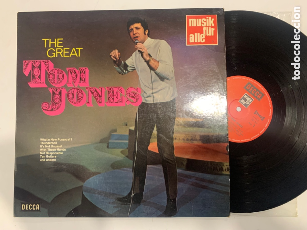 Discos de vinilo: Lp the great tom jones - Foto 1