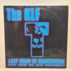 Discos de vinilo: THE KLF - LAST TRAIN TO TRANCENTRAL - (MX-272) - DISCO VINILO LP 12” / 1430