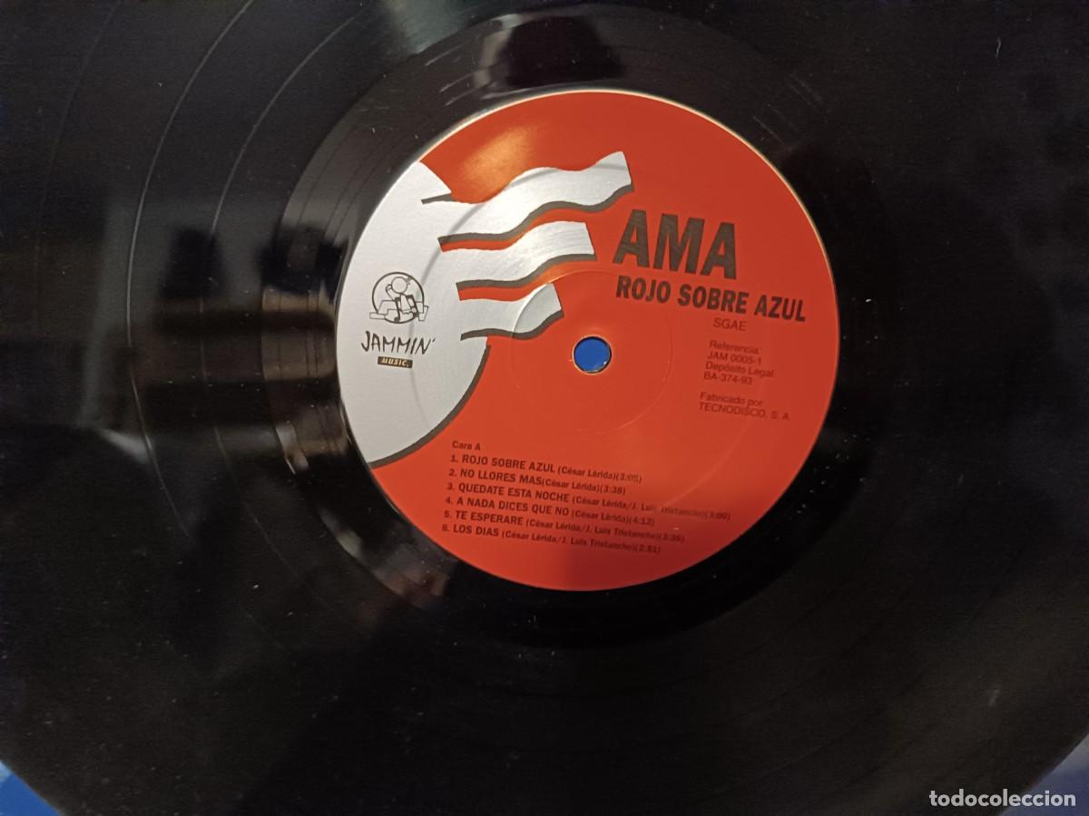Discos de vinilo: Ama Rojo sobre Azul - Foto 3