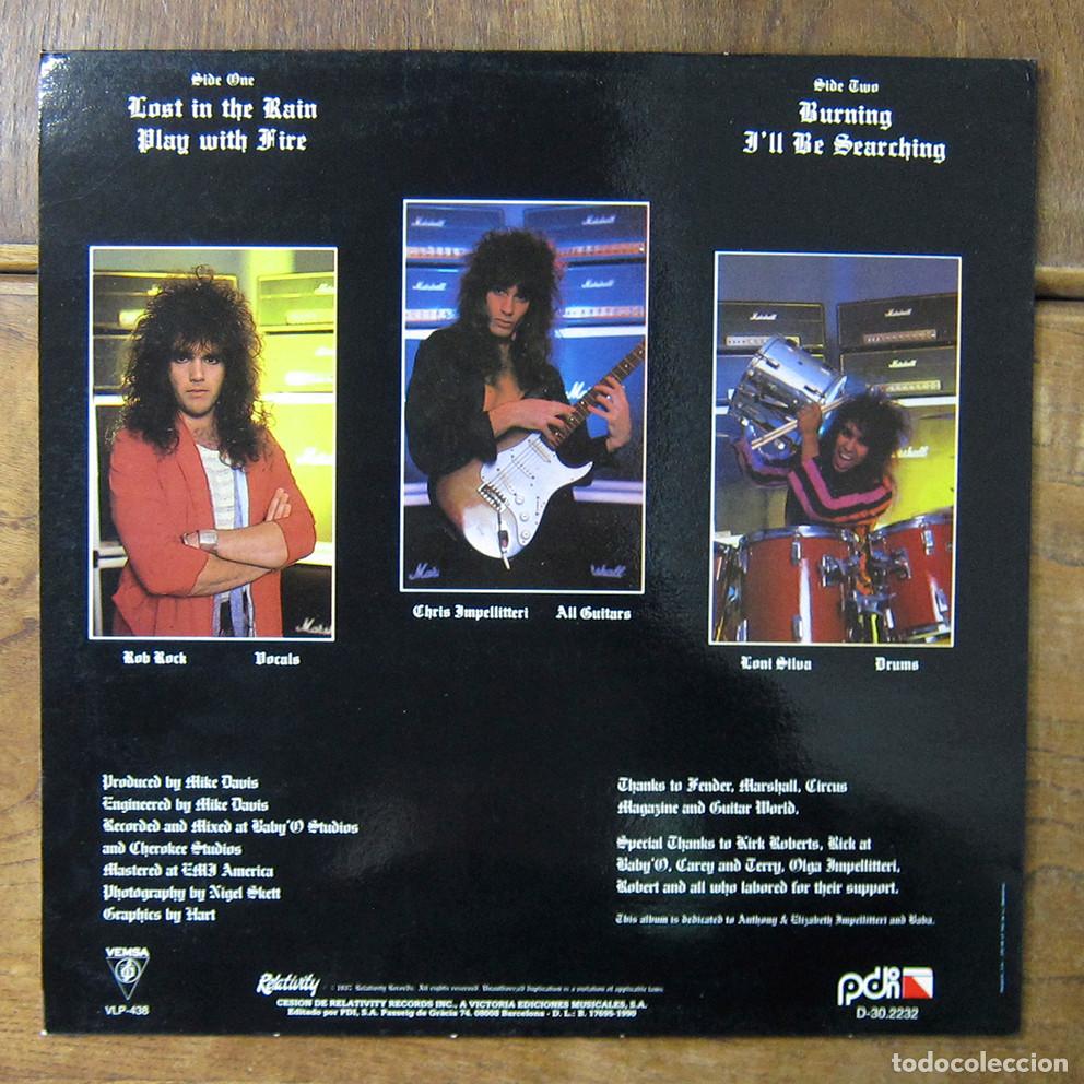Discos de vinilo: IMPELLITTERI - MINI LP - 1990 - - Foto 2