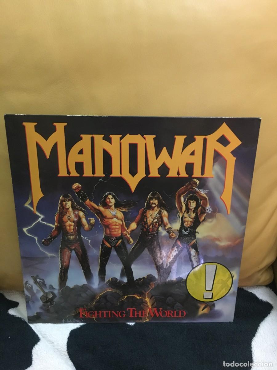 Discos de vinilo: Manowar &lrm;&ndash; Fighting The World - Foto 1