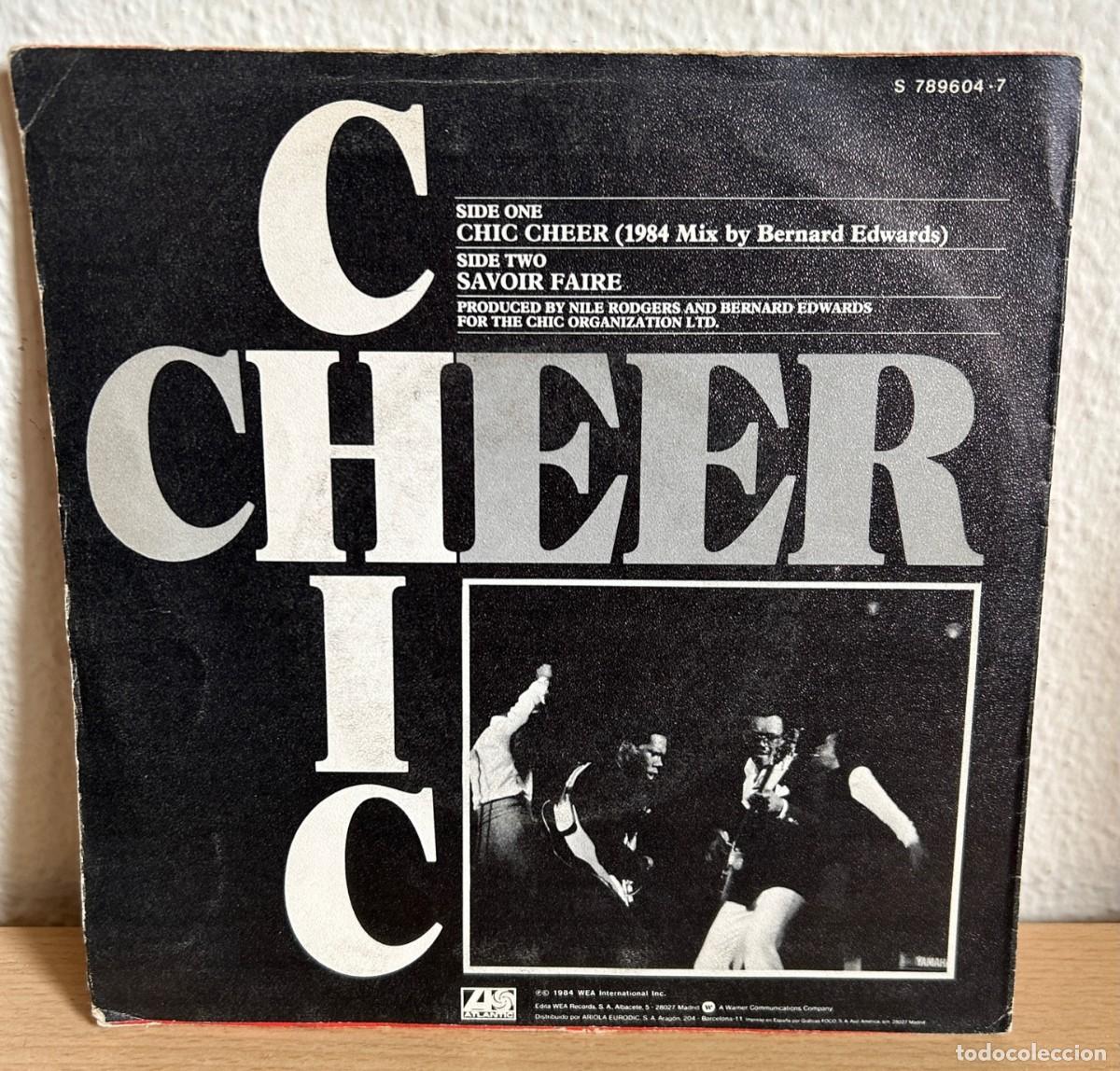 Discos de vinilo: Chic &ndash; Chic Cheer. DISCO VINILO. Estado. Vg / Vg. 1985 - Foto 2