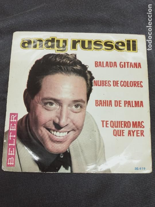 Discos de vinilo: ANDY RUSSELL - BALADA GITANA + 3. EP BELTER 1962. - Foto 1