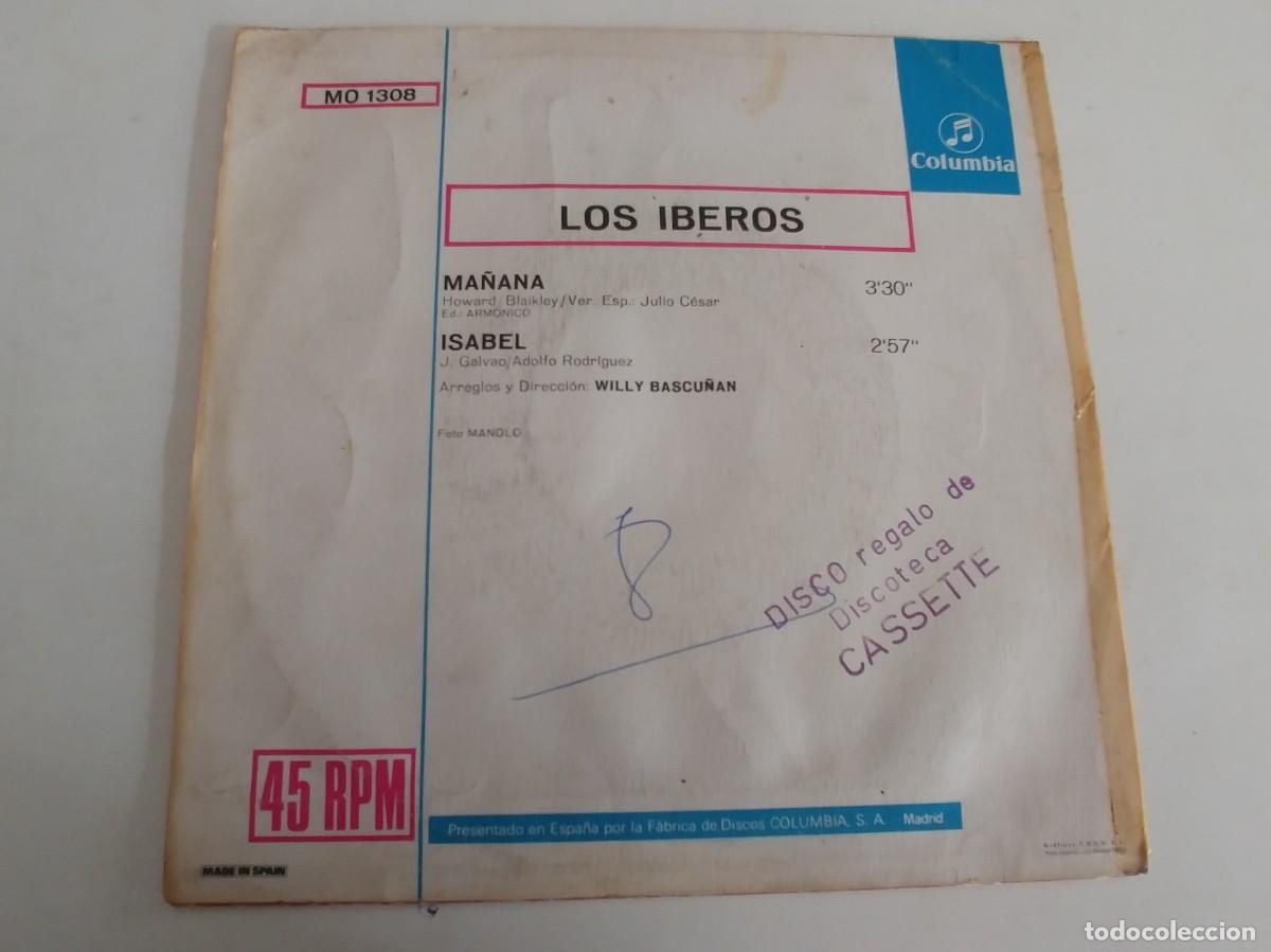 Discos de vinilo: LOS IBEROS-SINGLE MA&Ntilde;ANA - Foto 2