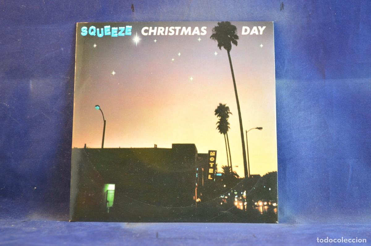 Discos de vinilo: SQUEEZE &ndash; CHRISTMAS DAY - SINGLE - Foto 1