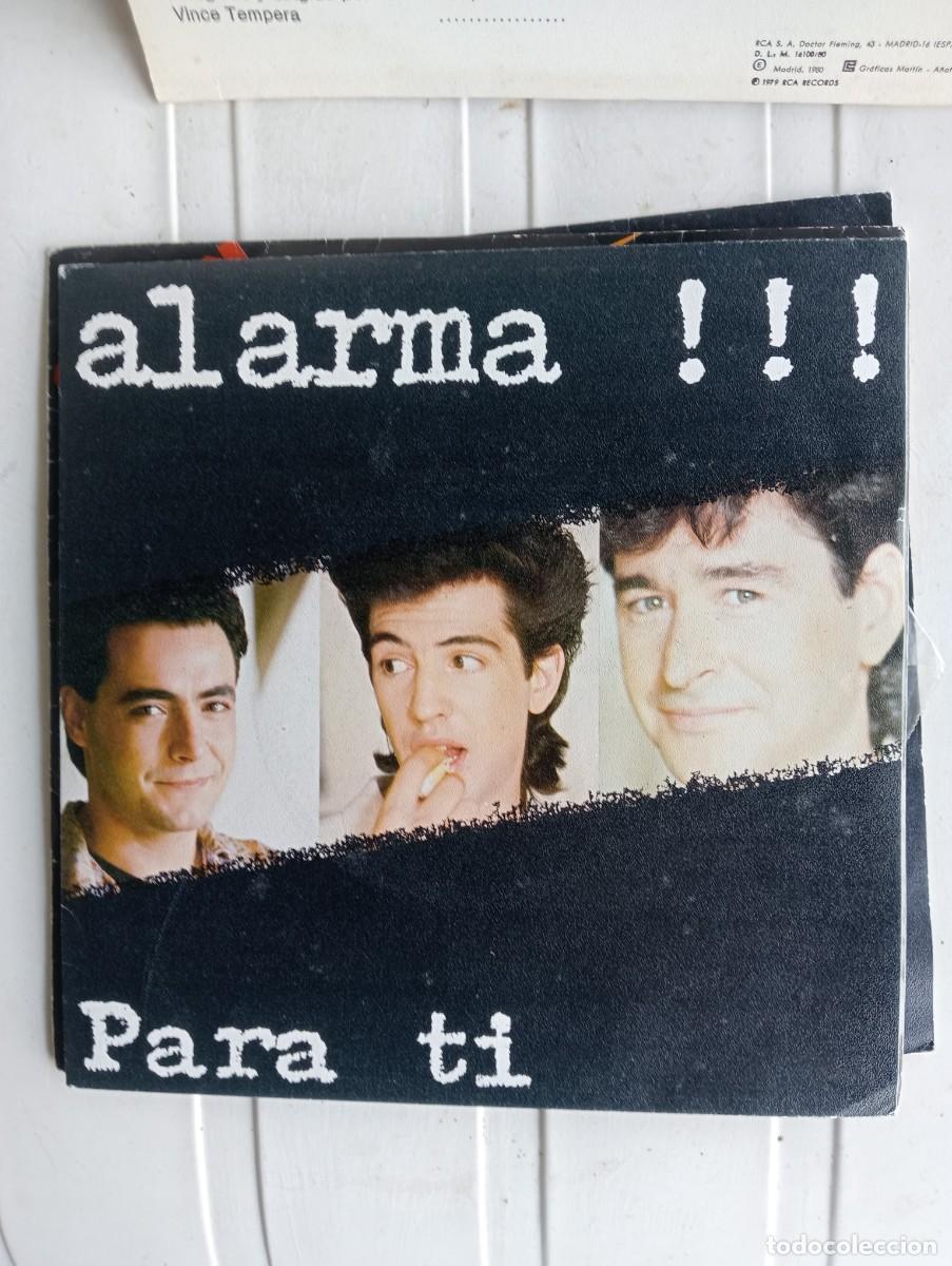 Discos de vinilo: Alarma!!! - Para Ti (7&rdquo;, Single) 1984 power pop - Foto 1