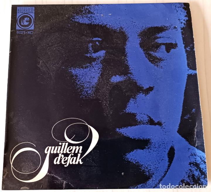 Discos de vinilo: GUILLEM D&acute;EFAK - PLORANT CONCENTRIC - 1965 - Foto 1