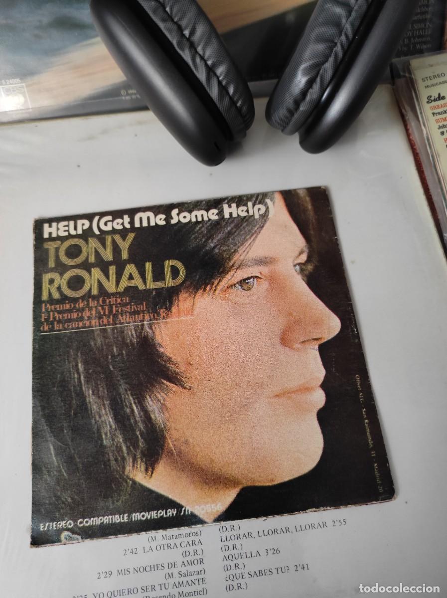 Discos de vinilo: Aula Vinilo TONY RONALD - HELP (Get me some HELP) - Foto 1