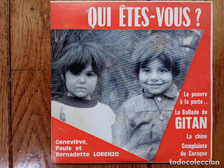 Discos de vinilo: Yoshka - Genevieve , Paule et Bernadette Lorenzo - le pauvre a la porte + ballade du gitan +la Chine