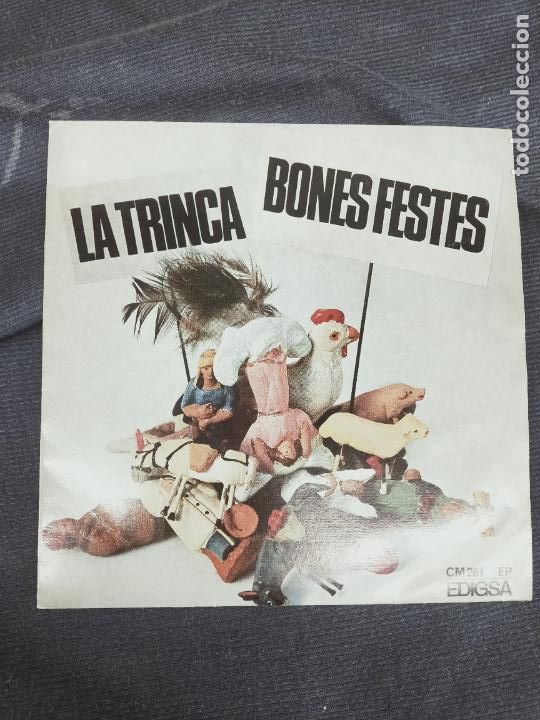 Discos de vinilo: LA TRINCA - BONES FESTES . SINGLE EDIGSA 1970. - Foto 1