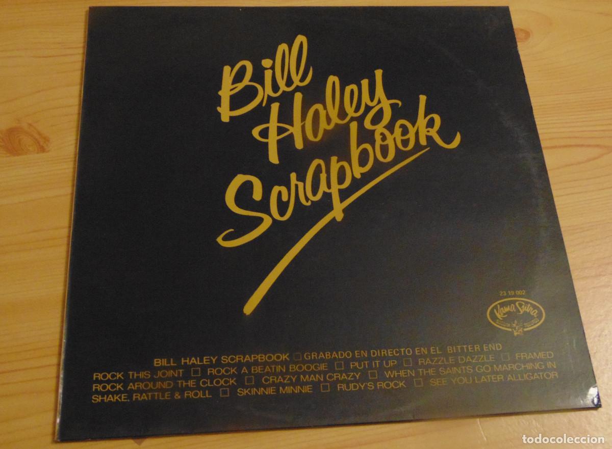 Discos de vinilo: BILL HALEY - SCRAPBOOK - LP KAMA SUTRA 1989 - Foto 2
