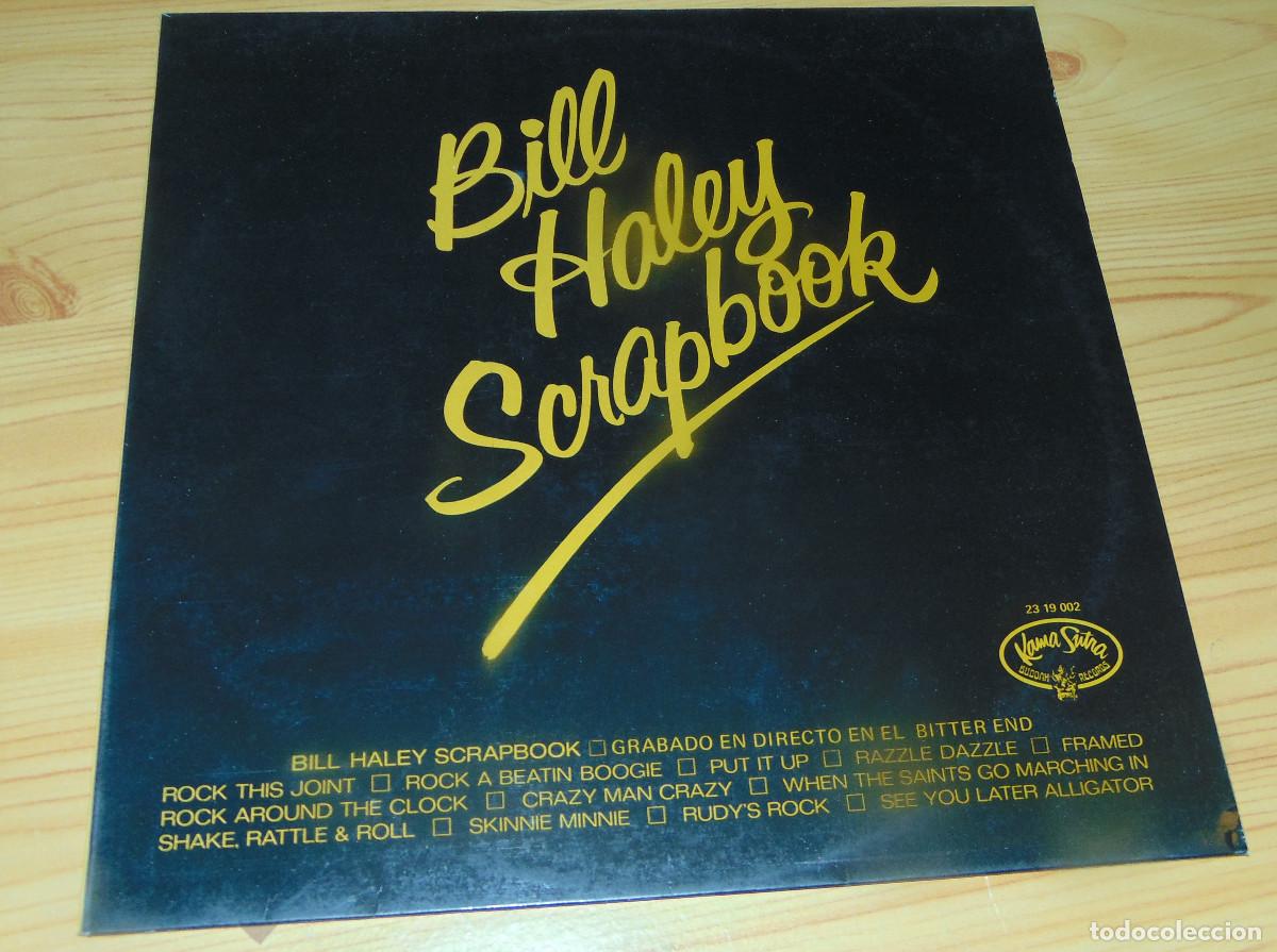 Discos de vinilo: BILL HALEY - SCRAPBOOK - LP KAMA SUTRA 1989 - Foto 3