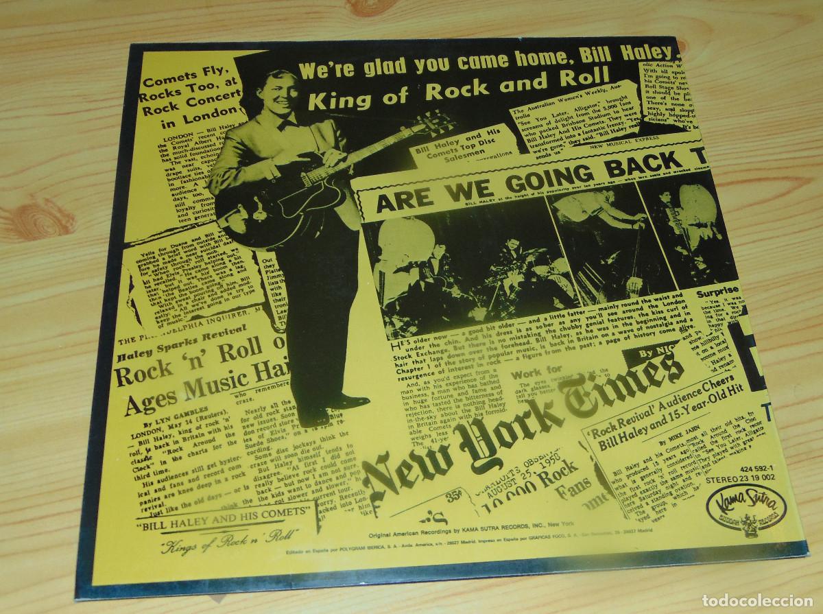 Discos de vinilo: BILL HALEY - SCRAPBOOK - LP KAMA SUTRA 1989 - Foto 4