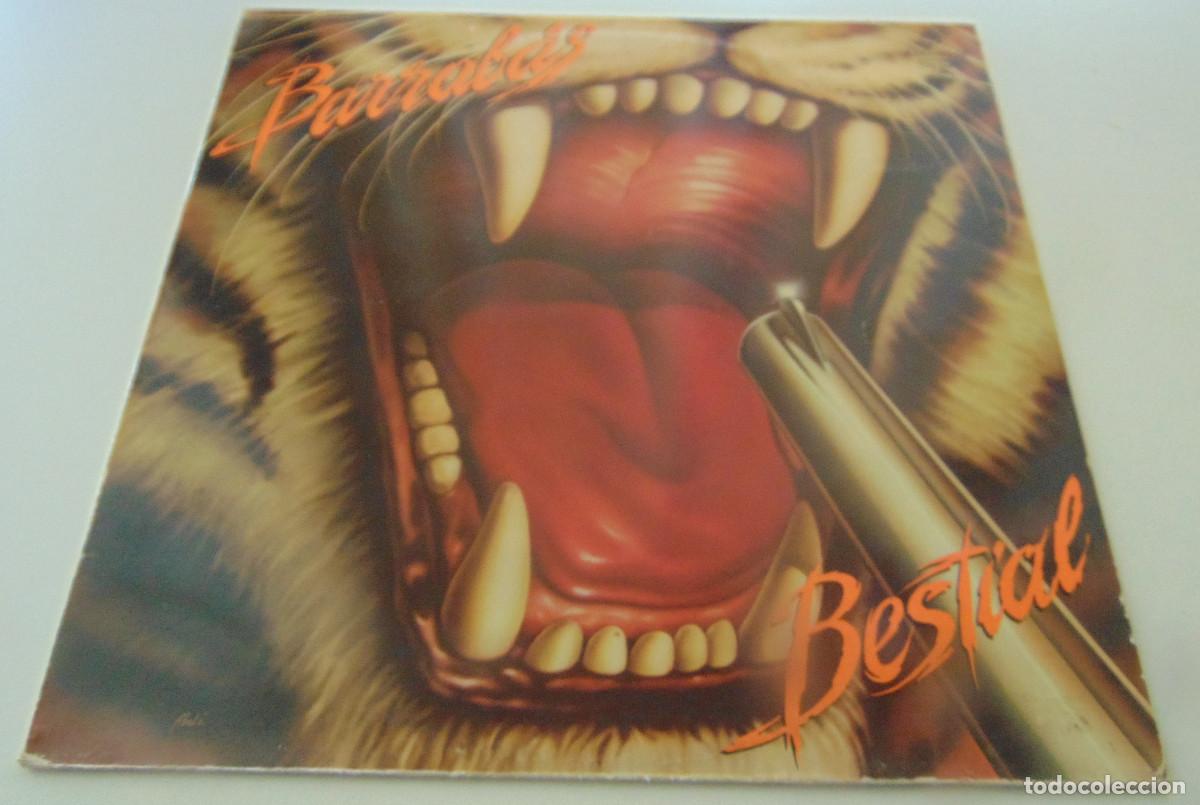 Discos de vinilo: Barrabas &ndash; Bestial - LP 1982 - LLEVA FUNDA INTERIOR CON LAS LETRAS - Foto 2