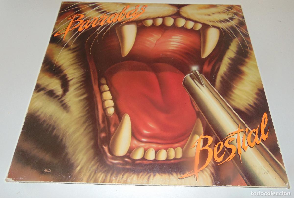 Discos de vinilo: Barrabas &ndash; Bestial - LP 1982 - LLEVA FUNDA INTERIOR CON LAS LETRAS - Foto 4