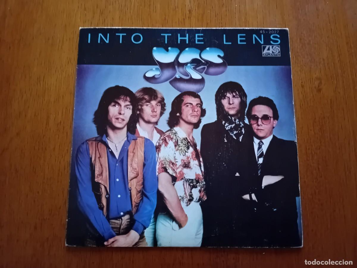 Discos de vinilo: YES Into The Lens (Atlantic-Espa&ntilde;a 1980) SINGLE EX/EX