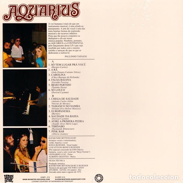 Discos de vinilo: AQUARIUS &ldquo;Aquarius&rdquo;-EDICION 2023 - Foto 2
