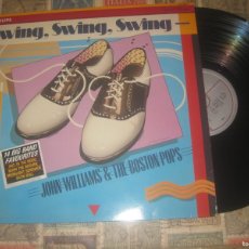Discos de vinilo: JOHN WILLIAMS , BOSTON POPS ORCHESTRA‎– SWING,1984 PHILIPS CLASSICS ‎– 412 626-1 OG HOLANDA
