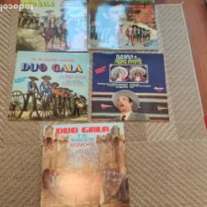 Discos de vinilo: LOTE, CINCO LPS DEL DUO GALA,MIRAR FOTOS