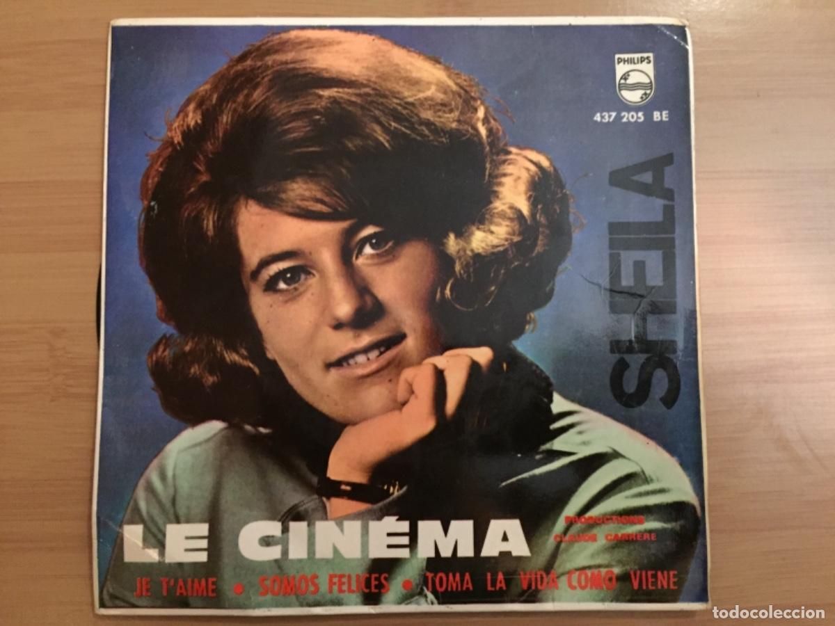 Discos de vinilo: SHEILA. Le Cinema (vinilo ep 1966) - Foto 1