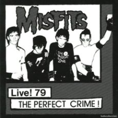 Discos de vinilo: MISFITS LIVE! 79 THE PERFECT CRIME! (7”) . VINILO PUNK ROCK AND ROLL HORROR