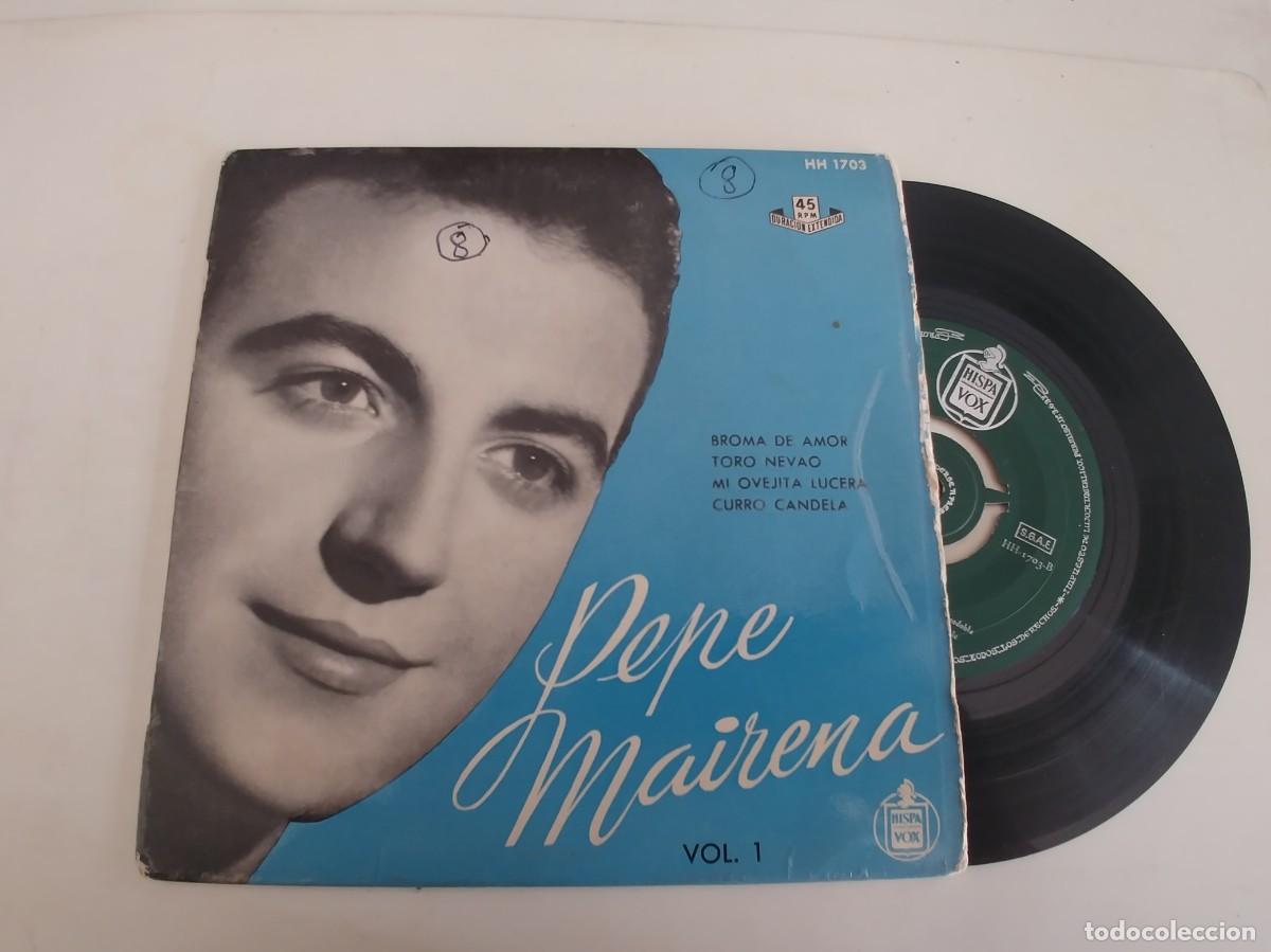 Discos de vinilo: PEPE MAIRENA-EP BROMA DE AMOR +3 - Foto 1