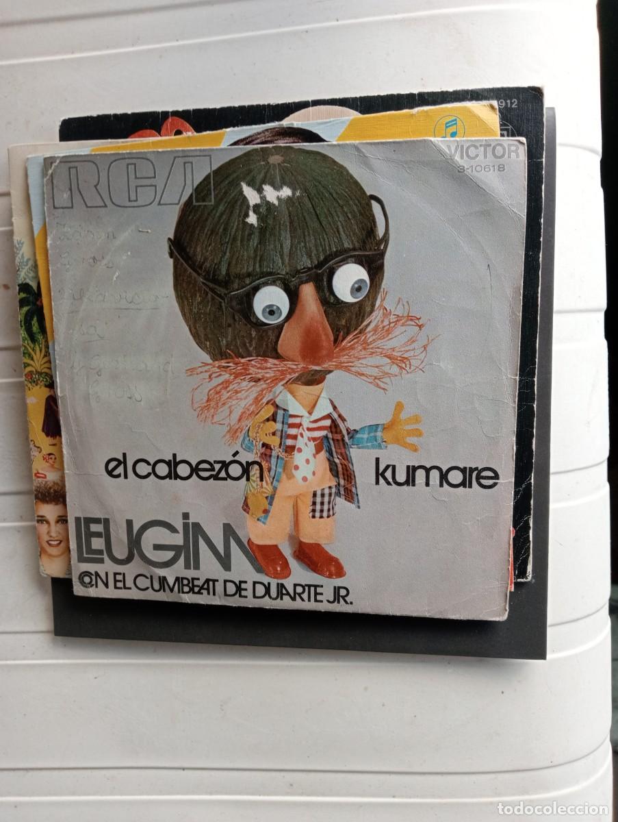 Dischi in vinile: Leugim Con El Cumbeat De Duarte Jr. - El Cabezon / Kumare (7&rdquo;, Single) 1971 latin