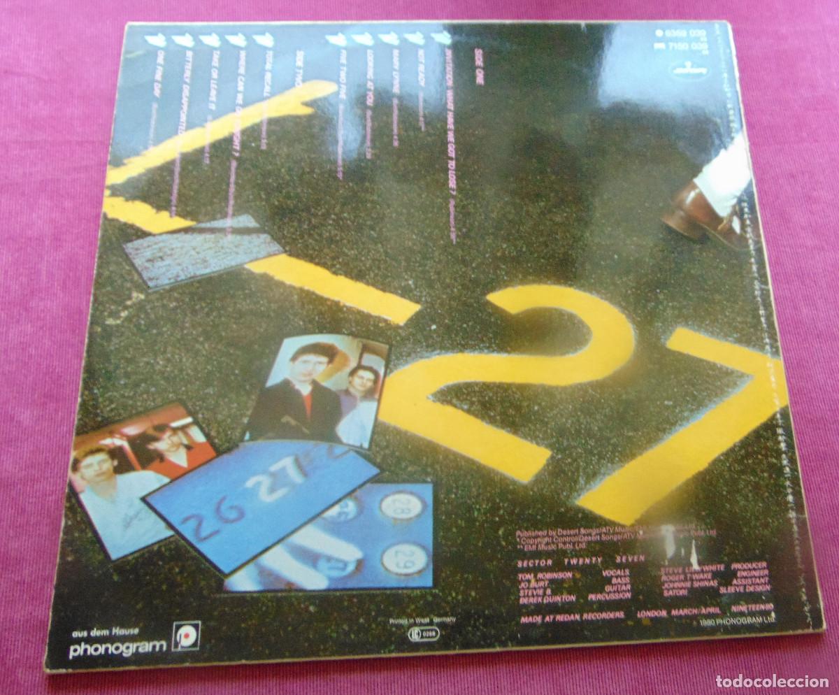Discos de vinilo: Tom Robinson / Sector 27 &ndash; Sector 27 - LP 1980 - Foto 3