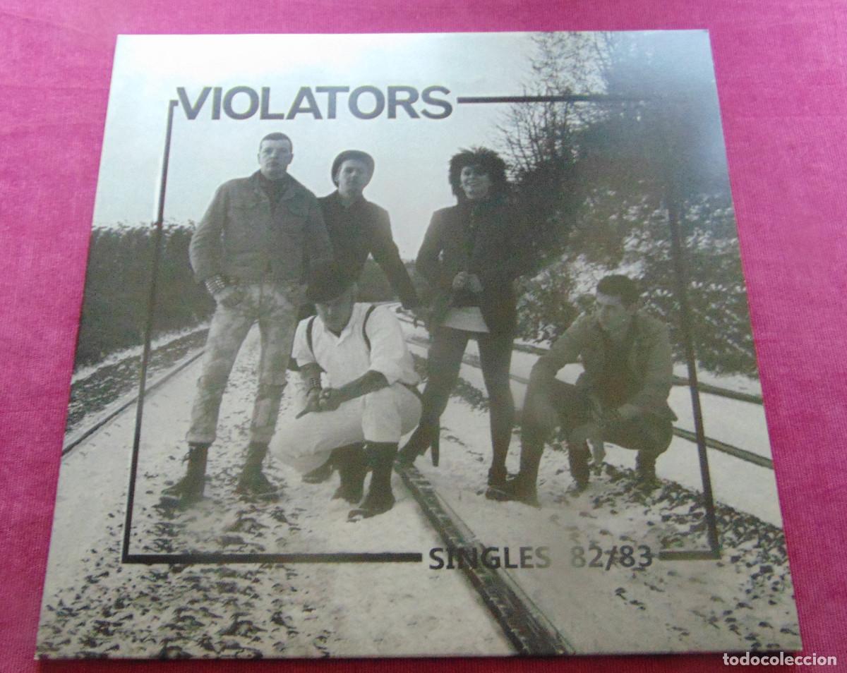 Discos de vinilo: Violators &lrm;&ndash; Singles 82/83 - LP EDICION LIMITADA NUMERADA - MINT - Foto 2