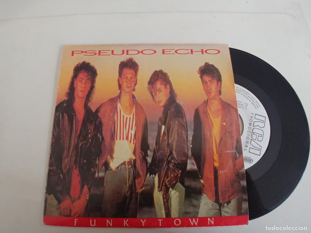 Discos de vinilo: PSEUDO ECHO-SINGLE FUNKYTOWN - Foto 1