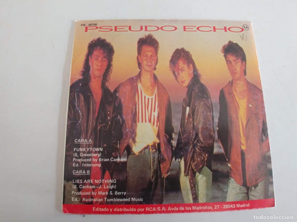 Discos de vinilo: PSEUDO ECHO-SINGLE FUNKYTOWN - Foto 2