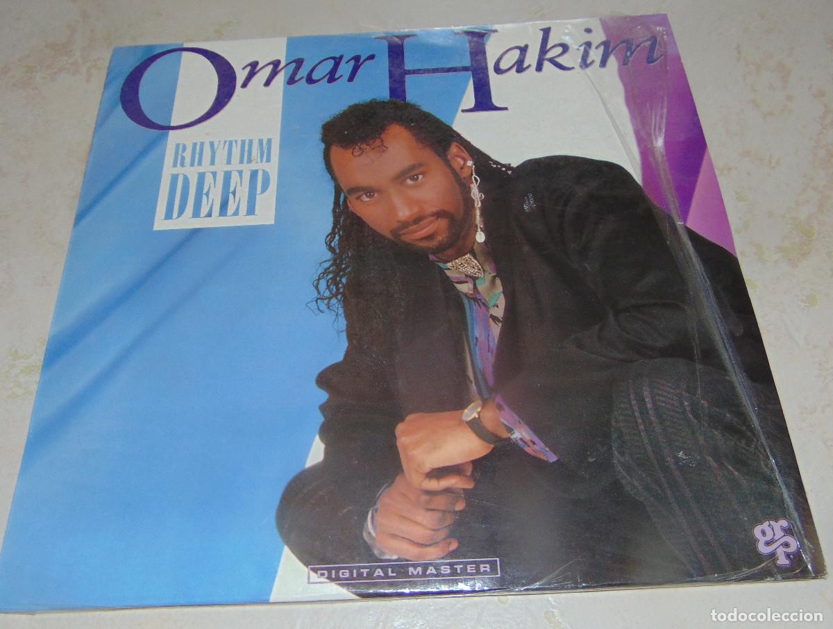 Disques de vinyle: Omar Hakim &ndash; Rhythm Deep - LP JAZZ FUSION 1989 -