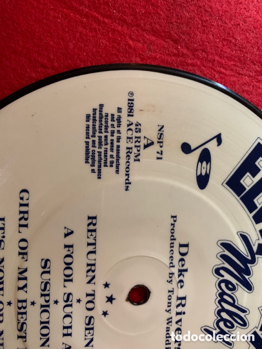Discos de vinilo: Elvis Presley-Medley Single Picture 7&rdquo; - Foto 4