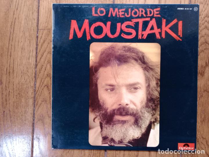 Discos de vinilo: Lo mejor de Moustaki - Foto 1