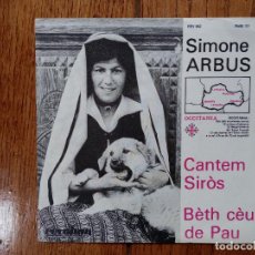 Discos de vinilo: SIMONE ARBUS - CANTEM SIROS + BETH CEU DE PAU